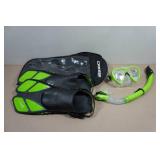 Cressi Blulove Snorkel Set - Fin Size S/M