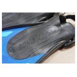 Cressi Adult Rondine Palau Fin Snorkel Set - Fin Size L/XL