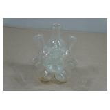 Vintage 7 Cluster Glass Bud Vase