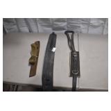 Back Cinch and 2 training pieces