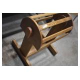 Solid Oak Saddle Stand