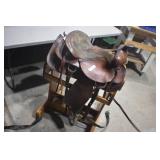 15" Red Rancher Saddlery Western Saddle