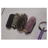 Assorted Brushes and curry combs