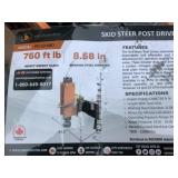 Wolverine Skid Steer Post Driver (PD-12-08D)