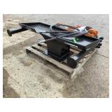 Wolverine Skid Steer Post Driver (PD-12-08D)