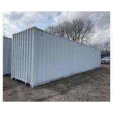ZNCU4008843 // 40 Ft Shipping Container with 2 Side Doors, 40HC, Single Trip