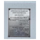 ZNCU4008843 // 40 Ft Shipping Container with 2 Side Doors, 40HC, Single Trip