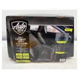 Auto Drive 2pk Deluxe Seat Covers-Black