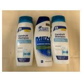 3 Bottles of Dandruff Shampoo