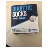 2x 4pair Diabetic Socks