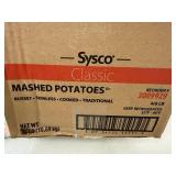 B. 2x 6lbs Sysco Mashed Potatoes