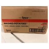 B. 2x 6lbs Sysco Mashed Potatoes