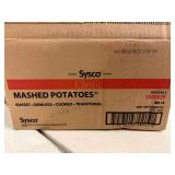 B. 2x 6lbs Sysco Mashed Potatoes