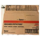 B. 2x 6lbs Sysco Mashed Potatoes