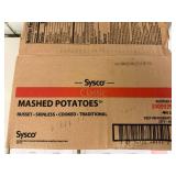 B. 2x 6lbs Sysco Mashed Potatoes