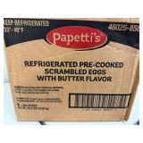 B. 3x 1.85lbs Pre-Cooked Scrambled Eggs-Frozen