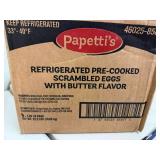 B. 3x 1.85lbs Pre-Cooked Scrambled Eggs-Frozen