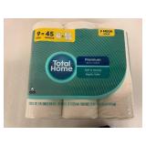 4x 9 Rolls  Total Home Premium Bath Tissue