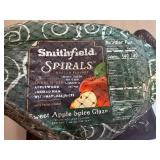 12.6lbs Spiral Sliced Applewood Smoked Ham-Sweet Apple Spice Glaze