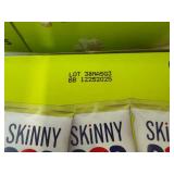 3x 6 bags Skinny Pop Original Popcorn