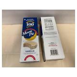 2x 9ct Vanilla Moon Pies