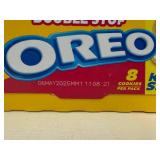 8x King Size Golden Double Stuffed Oreos