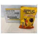 6x 1.5oz Hippeas-Chick Pea Puff-Cheezy Vibes