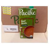 12x 32oz Pacific Foods Organic Beef Broth