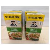 4x 18pk Quaker Apples & Cinnamon Oatmeal