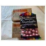SSS. 6x4ct- 8oz Bags Shimmer Gumballs-Pink