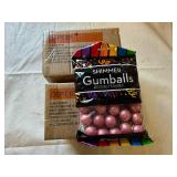 SSS. 6x4ct- 8oz Bags Shimmer Gumballs-Pink
