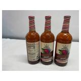 12x 33.8oz Tres Agave Organic  Strawberry Margarita Mix