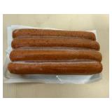 3x 8ct Nathans Cheddar Cheese Beef Franks