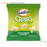 25x .8oz Bags Goldfish Crisps-Sour Cream & Onion