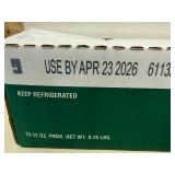 3x 8ct Nathans Cheddar Cheese Beef Franks