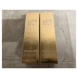 2x 3.3oz Alien Goddess Mugler Eau De Parfum-Recharge-Refill