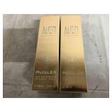 2x Alien Goddess Mugler Eau De Parfum-Recharge-Refill