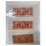 Honduran 1 Lempira Banknotes