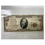 1929 $10 National Bank Note