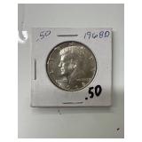 1968 D Kennedy Half Dollar