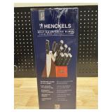 13 Piece Henckels Self Sharpening Block Knife Set