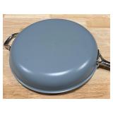 Green Pan Fry Pan New Small Blemish on Rim