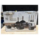15 Piece Carote Titanium Nonstick Cookware Set
