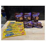 Snickers and Nerd Ropes