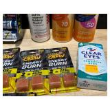 Sunscreen and OTC Meds