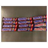 Snickers NFL Rookie Mistake Share Size Bars - 3.29 oz (2 Bars) + Baby Ruth - 12 Total Bars