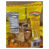 Turkey Creek Snacks Bar-B-Que Chicharrones Fried Pork Skins 12-Count 2oz Bags