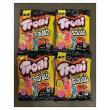 Trolli Sour Brite Squad Gummi Candy 4.25 oz - 4-Pack Assorted Flavors