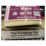 The Foraging Fox Smoked Garlic Mayo 6-Pack, 9.2 oz Jars (BB 09/29/24)