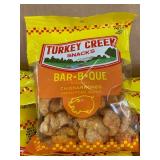 Turkey Creek Snacks Bar-B-Que Chicharrones Fried Pork Skins 12-Count 2oz Bags